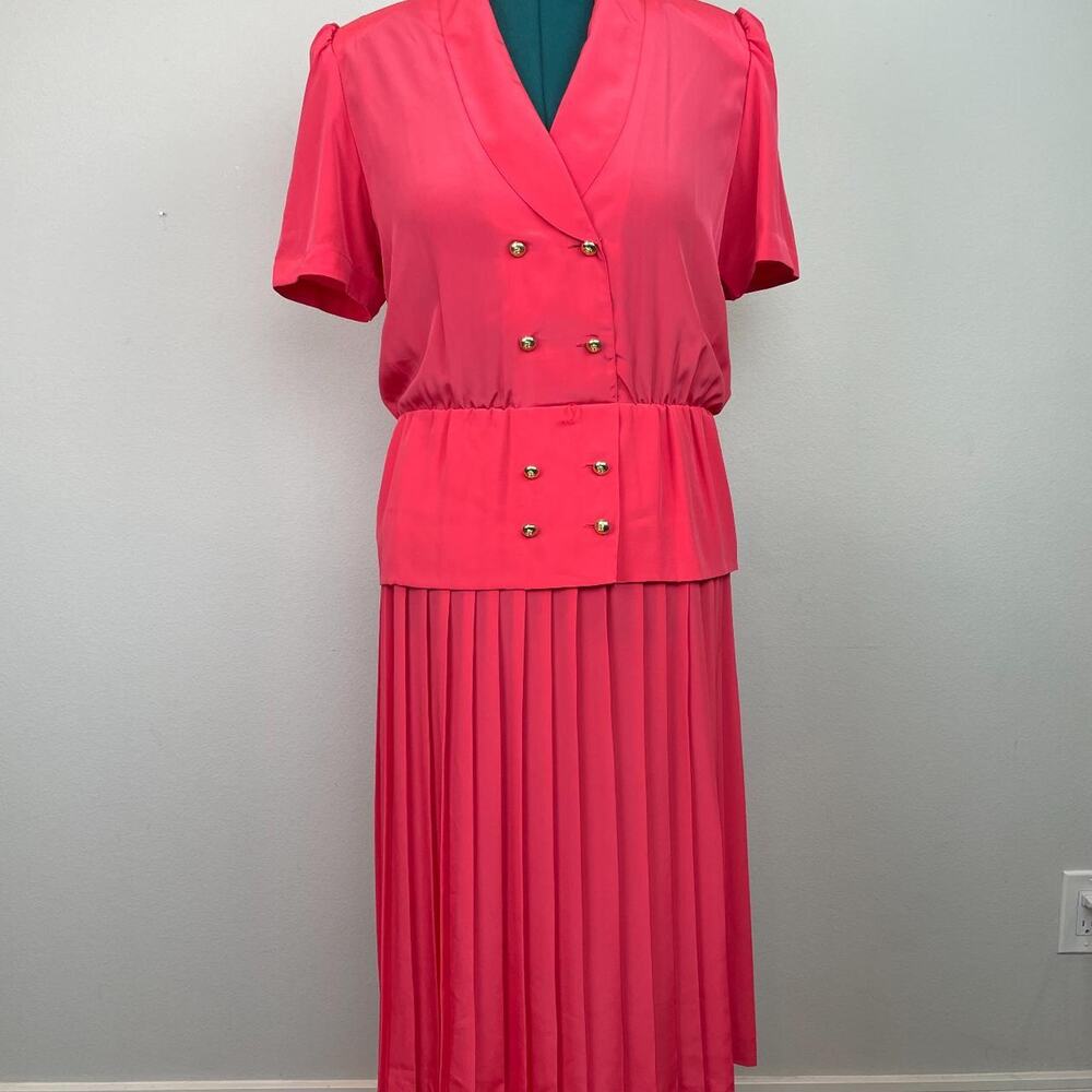 Vintage Hana Sung Maxi Dress, Size 14